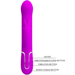 PRETTY LOVE - COALE RABBIT VIBRATOR PERLEN VIOLET – Produktansicht 8
