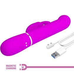 PRETTY LOVE - COALE RABBIT VIBRATOR PERLEN VIOLET – Produktansicht 9