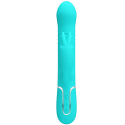 PRETTY LOVE - COALE RABBIT VIBRATOR PERLEN AQUAGRÜN – Produktansicht 2
