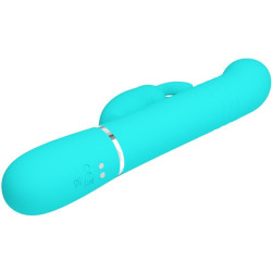 PRETTY LOVE - COALE RABBIT VIBRATOR PERLEN AQUAGRÜN – Produktansicht 5