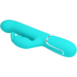 PRETTY LOVE - COALE RABBIT VIBRATOR PERLEN AQUAGRÜN – Produktansicht 6