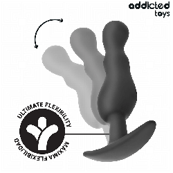 ADDICTED TOYS - 3ER-SET ANALPLUG MODELL 1 – Produktansicht 5