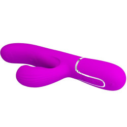 PRETTY LOVE - PERLITA MULTIFUNKTIONS-3-IN-1-G-SPOT-VIBRATOR VIOLETT – Produktansicht 4