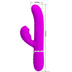 PRETTY LOVE - PERLITA MULTIFUNKTIONS-3-IN-1-G-SPOT-VIBRATOR VIOLETT – Produktansicht 7