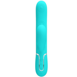 PRETTY LOVE - PERLITA MULTIFUNKTIONS-3-IN-1-G-PUNKT-VIBRATOR AQUA GRÜN – Produktansicht 2