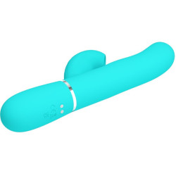 PRETTY LOVE - PERLITA MULTIFUNKTIONS-3-IN-1-G-PUNKT-VIBRATOR AQUA GRÜN – Produktansicht 4