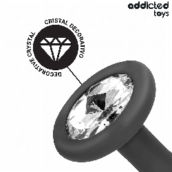 ADDICTED TOYS - 3ER-SET ANALPLUG MIT JUWEL – Produktansicht 3