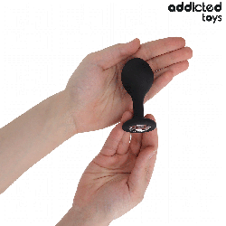 ADDICTED TOYS - 3ER-SET ANALPLUG MIT JUWEL – Produktansicht 6
