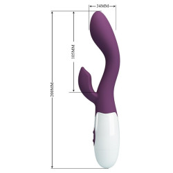 PRETTY LOVE - HELLIGER G-SPOT-VIBRATOR LILA – Produktansicht 7