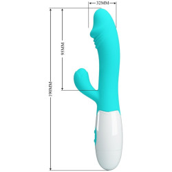PRETTY LOVE - SNAPPY G-SPOT VIBRATOR AQUAGRÜN – Produktansicht 6