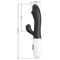 PRETTY LOVE - SNAPPY G-SPOT VIBRATOR SCHWARZ – Produktansicht 7