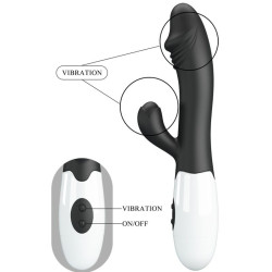 PRETTY LOVE - SNAPPY G-SPOT VIBRATOR SCHWARZ – Produktansicht 8