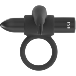 BLACK&SILVER - BURTON RING 10 VIBRATIONSMODI SCHWARZ – Produktansicht 6