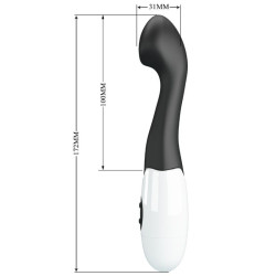PRETTY LOVE - CHARLES G-SPOT VIBRATOR 30 MODI SCHWARZ – Produktansicht 7