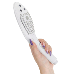 WOMANIZER - WAVE KLITORALSTIMULIERENDER DUSCHKOPF WEISS – Produktansicht 4