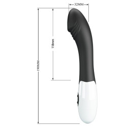 PRETTY LOVE - ELEMENTAL G-SPOT VIBRATOR 30 MODI SCHWARZ – Produktansicht 7