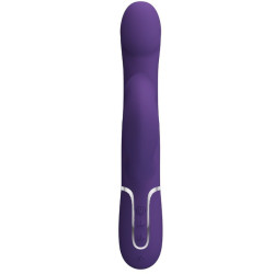 PRETTY LOVE - ZALIN RABBIT VIBRATOR PERLEN 4 IN 1 LILA – Produktansicht 4