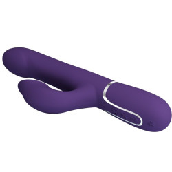 PRETTY LOVE - ZALIN RABBIT VIBRATOR PERLEN 4 IN 1 LILA – Produktansicht 7