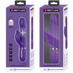 PRETTY LOVE - ZALIN RABBIT VIBRATOR PERLEN 4 IN 1 LILA – Produktansicht 11
