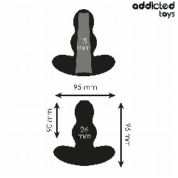 ADDICTED TOYS - HOHL ANAL PLUG GRÖSSE M 9,6 CM – Produktansicht 4