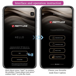 PRETTY LOVE - HECTOR ELEKTROSCHOCK-VIBRATOR KOSTENLOSE APP VIOLETT – Produktansicht 11