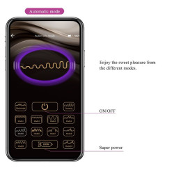 PRETTY LOVE - HECTOR ELEKTROSCHOCK-VIBRATOR KOSTENLOSE APP VIOLETT – Produktansicht 15