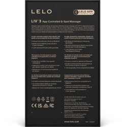 LELO - LIV™ 3 G-SPOT-STIMULATOR BLAU – Produktansicht 4