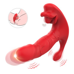 ARMONY - ANALVIBRATOR PANTY C UND G-SPOT STIMULATOR FERNBEDIENUNG ROT – Produktansicht 2