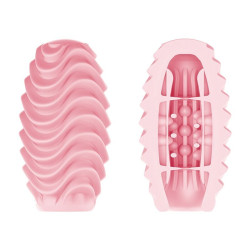 PRETTY LOVE - ROSA DOPPELSEITIGES MASTURBATOR-EI – Produktansicht 2