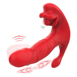 ARMONY - ANALVIBRATOR PANTY C UND G-SPOT STIMULATOR FERNBEDIENUNG ROT – Produktansicht 5