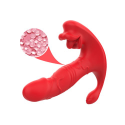 ARMONY - ANALVIBRATOR PANTY C UND G-SPOT STIMULATOR FERNBEDIENUNG ROT – Produktansicht 6
