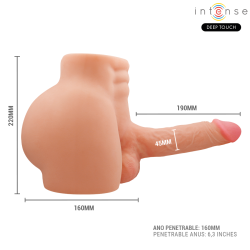 INTENSE DEEP TOUCH - RICHIE-TORSO MIT ANUS UND REALISTISCHEM DILDO MIT DRUCK- UND VIBRATIONSMÖGLICHKEITEN… – Produktansicht 8