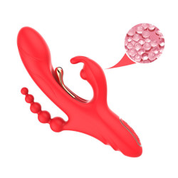 ARMONY - G-PUNKT- UND KLITORIS-STIMULATOR-VIBRATOR ROT – Produktansicht 8