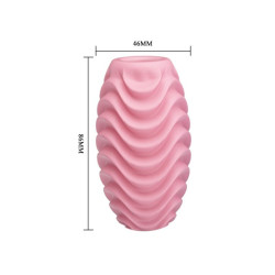 PRETTY LOVE - ROSA DOPPELSEITIGES MASTURBATOR-EI – Produktansicht 4