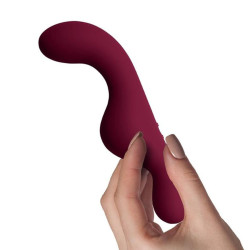ROCKS-OFF - RUBY GLOW BLUSH RED G-SPOT VIBRATOR – Produktansicht 3
