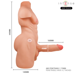 INTENSE DEEP TOUCH - MARTY-TORSO MIT ANUS UND REALISTISCHEM DILDO MIT DRUCK- UND VIBRATIONSMÖGLICHKEITEN… – Produktansicht 6
