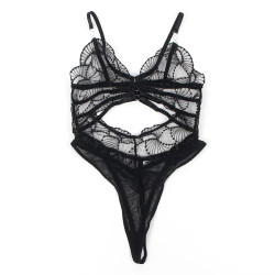 SUBBLIME - 955212 TRANSPARENTER BODY MIT SCHWARZER HOHLSPITZE S/M – Produktansicht 6