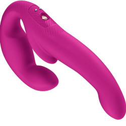 FUN FACTORY - SHARE VIBE PRO VIBRIERENDER DOPPELDILDO MAGENTA – Produktansicht 2