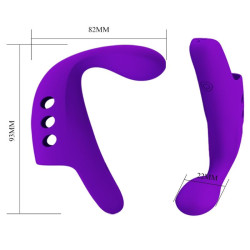 PRETTY LOVE - GORGON PURPLE WIEDERAUFLADBARER FINGERVIBRATOR – Produktansicht 7