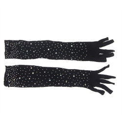SUBBLIME - 957469SHINE TRANSPARENTE HANDSCHUHE SCHWARZ S/M – Produktansicht 4