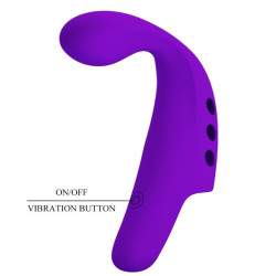PRETTY LOVE - GORGON PURPLE WIEDERAUFLADBARER FINGERVIBRATOR – Produktansicht 8