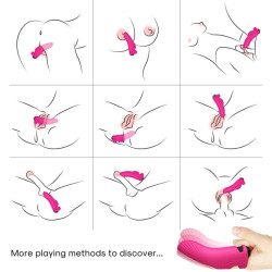 ARMONY - AURORA VIBRATOR FINGER FUCHSIA – Produktansicht 2