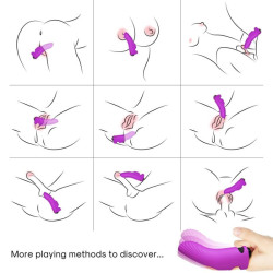 ARMONY - AURORA VIBRATOR FINGER LILA – Produktansicht 2