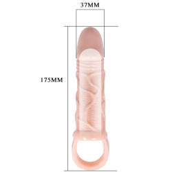 BAILE - PENISVERLNGERUNGSHÜLLE MIT GURT FÜR HODEN 13.5 CM – Produktansicht 3