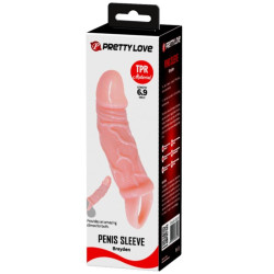 BAILE - PENISVERLNGERUNGSHÜLLE MIT GURT FÜR HODEN 13.5 CM – Produktansicht 4