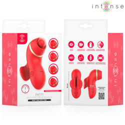 INTENSE - PATTY-STIMULATOR MIT 4 AUFSÄTZEN, SAUG-, KLETTER-, KITZEL- UND LECKFUNKTION – Produktansicht 10