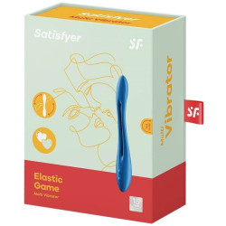 SATISFYER - ELASTIC GAME MULTI VIBRATOR BLAU – Produktansicht 4