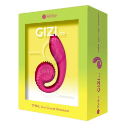 SNAIL VIBE - GIZI LITE DUAL G-SPOT & CLITORAL PINK VIBRATOR – Produktansicht 4