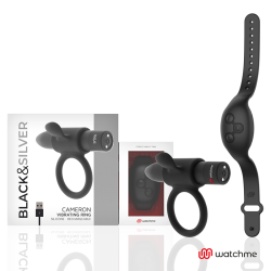 BLACK&SILVER - CAMERON COCKRING-UHR MIT FERNBEDIENUNG – Produktansicht 3