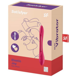 SATISFYER - ELASTIC JOY MULTI VIBRATOR ROT – Produktansicht 4